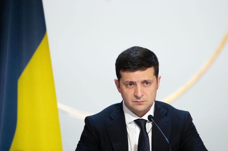फेब्रुअरी १६ मा रुसले आक्रमण गर्ने युक्रेनी राष्ट्रपति जेलेन्स्कीको दावी