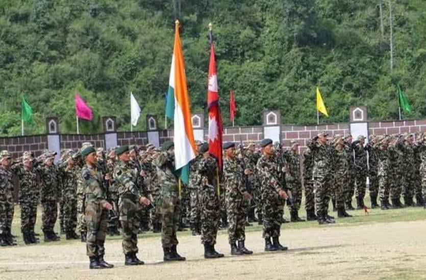 पिथौरागढमा नेपाली सेना र भारतीय सेनाका फौजबीच संयुक्त सैन्य अभ्यास